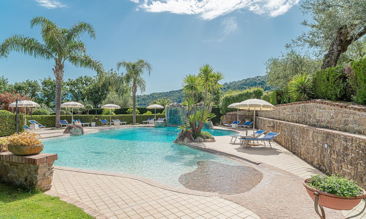 Laureana Cilento Villa | Villa Rosi - Two-room apartment with swimming pool