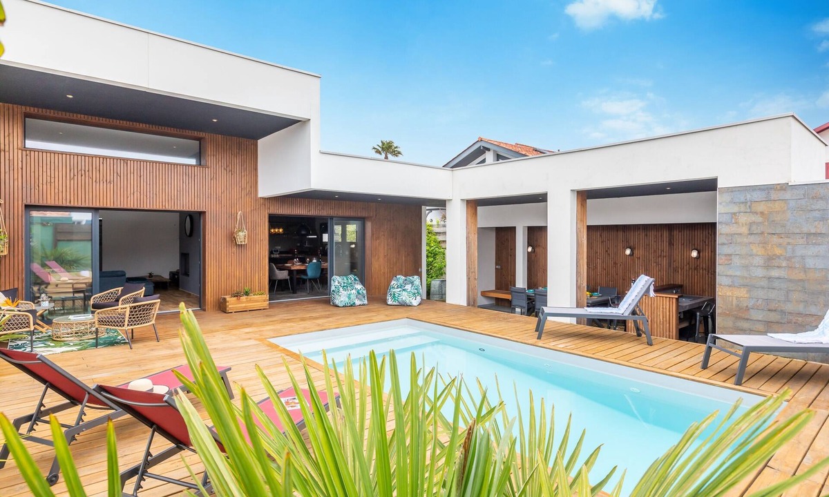 Anglet Villa | Villa Samare - Avec piscine à 5 min des plages