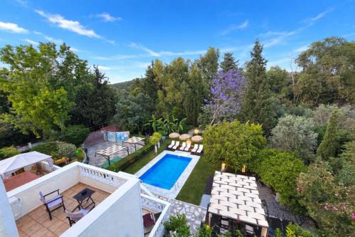 Filerimos Villa | Villa Small Paradise private pool, jacuzzi, BBQ, complete privacy