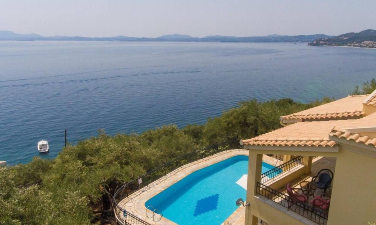 Barbati Villa | Villa Spyros,Corfu amazing sea views,large pool,Wi-Fi,AIC