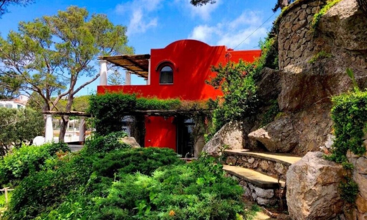 Marina Piccola Villa | Villa storica 1920 Con giardino di limoni e palme con vista sul mare