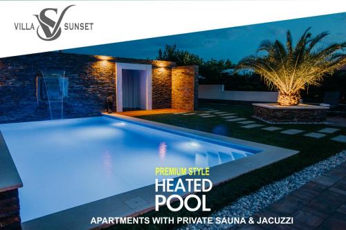Koper House | Villa Sunset Pool & Spa apartments