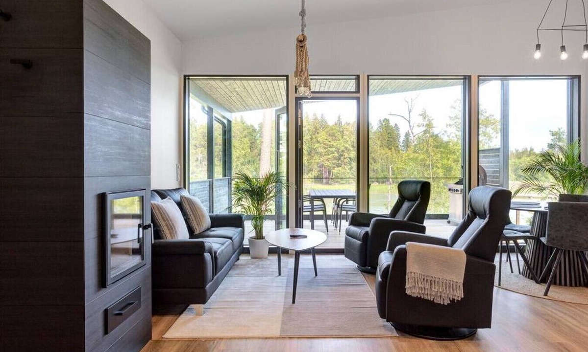 Porvoo House | Villa Syreeni - Seafront/Jacuzzi