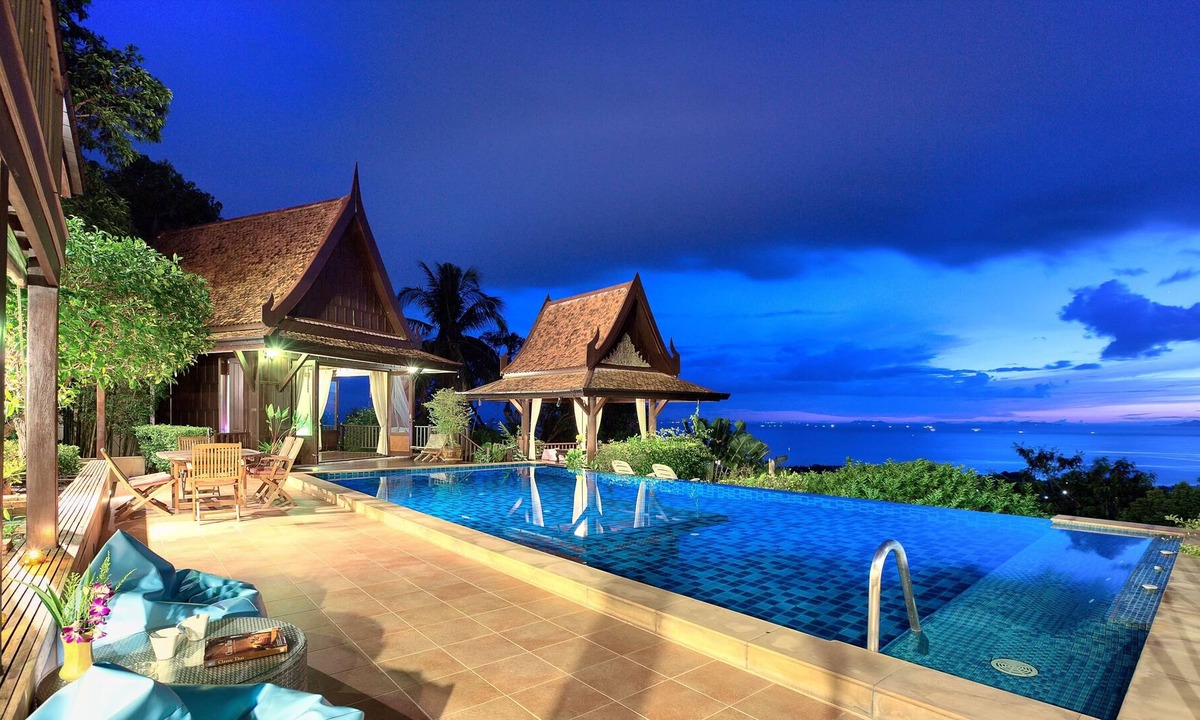 Na Thon Villa | Villa Thai Teak - Private Pool Sea View Villa