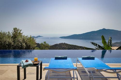 Kalkan Villa | Villa Upperhouse Kalkan - Private Sea View Villa