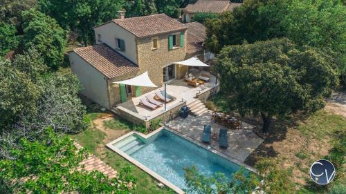 Vallabrix Villa | Villa Uzès - Climatisation, piscine et pétanque