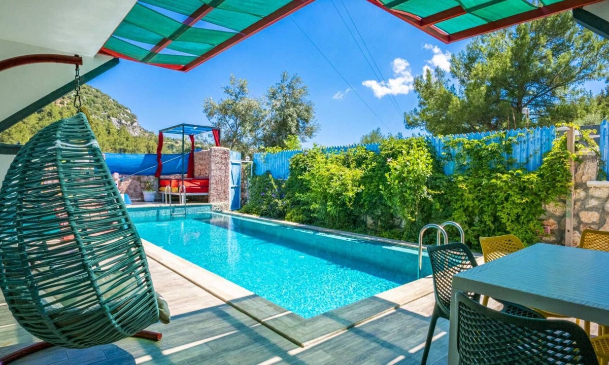 Islamlar Villa | Villa with Pool, Jacuzzi and Sea View in Kas