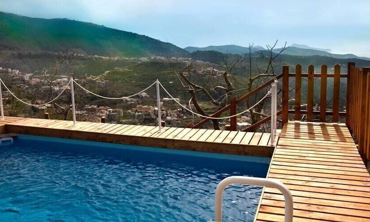 Moiano Villa | Villa with private pool, terraces, views, air con, wifi near Sorrento