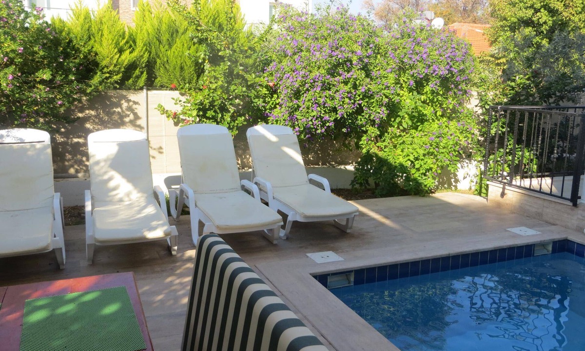 Dalyan City Center Villa | Villasevval-sleeps8-pool-bbq-ac-neartown