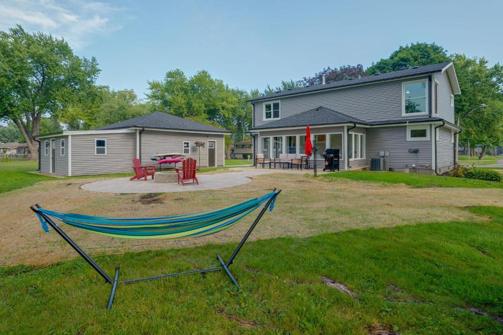 McHenry House | Walk to Beach! McCullom Lake Family Getaway