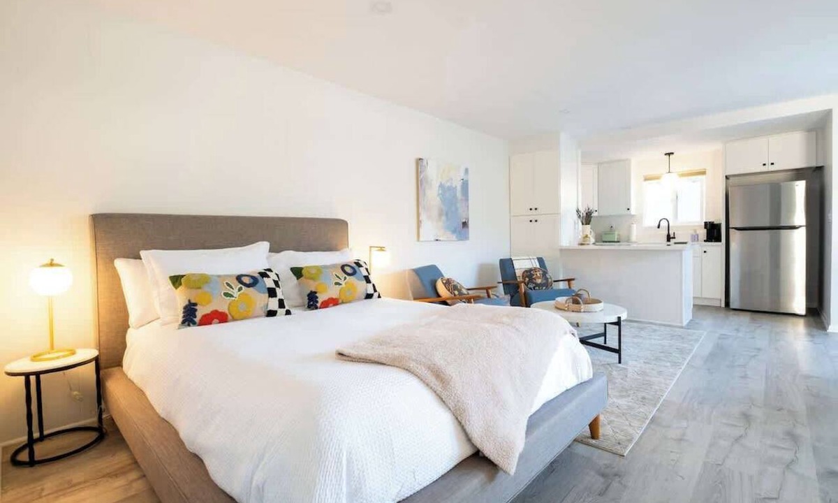 Carlsbad Apartment | Walk to Beach! Sunny Carlsbad Studio w/Parking