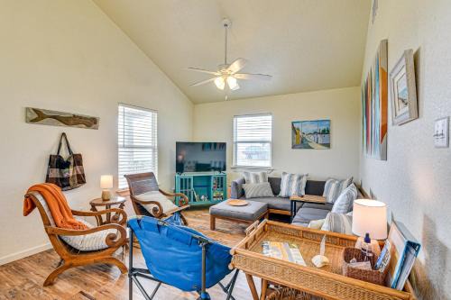 Surfside Beach House | Walk to Beach; Surfside Beach Home w/Deck