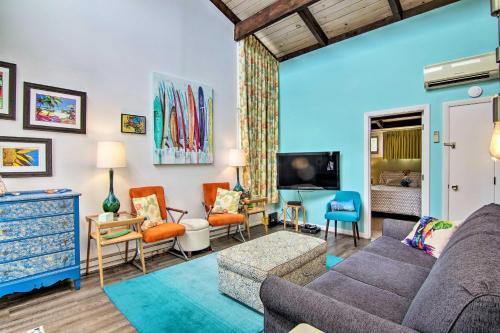 Dewey Beach House | Walk to Dewey Beach: Bright Condo w/Balcony!