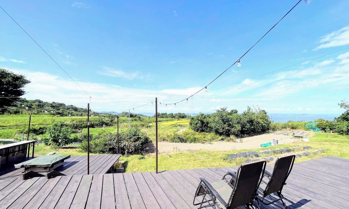 Karato House | Walk to Teshima Museum stunning views ebikes/Shozugun Kagawa