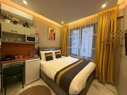 Harbiye Apartment | Warm cozy studio 8 min by metro station