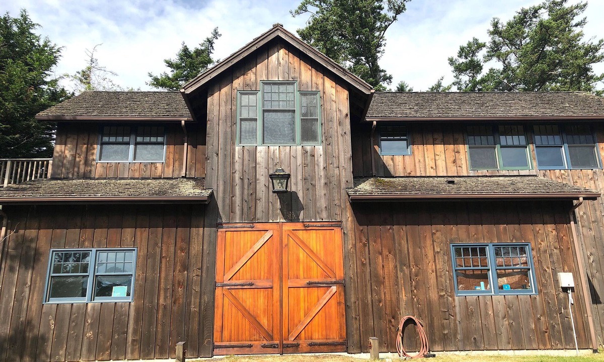Deer Harbor House | Water view 2 bedroom cottage with beach access, garden and tennis court.