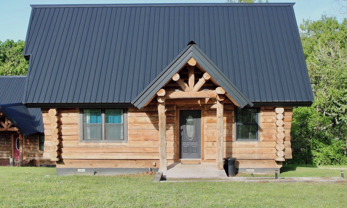 Grove Cabin | Waterfall View Cabin at White Buffalo Lodge; Family-friendly with lake access