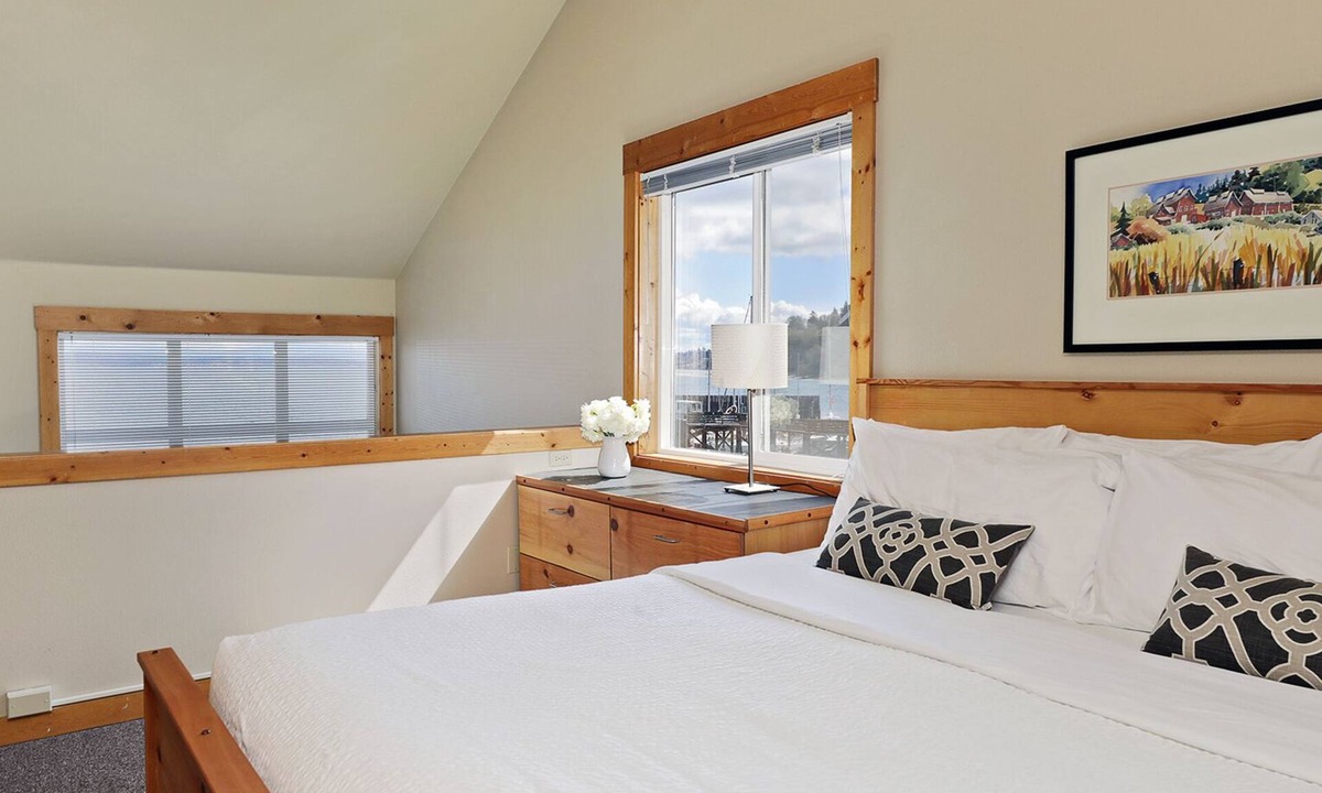 Langley Condo | Waterfront 2 bedroom condo - private deck offering spectacular views