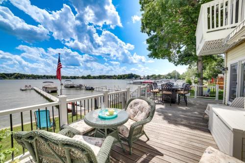 Clarklake House | Waterfront ‘Clarklake Escape’ - Deck, Dock & Views