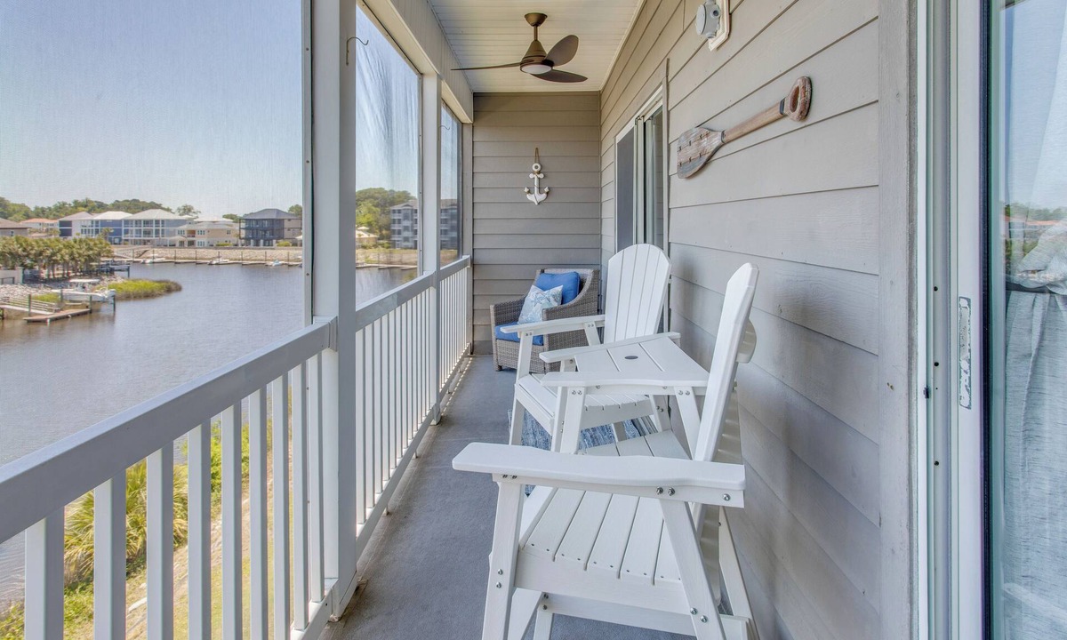 Carolina Yacht Landing Condo | Waterfront Condo w/ Views & Pool in Little River