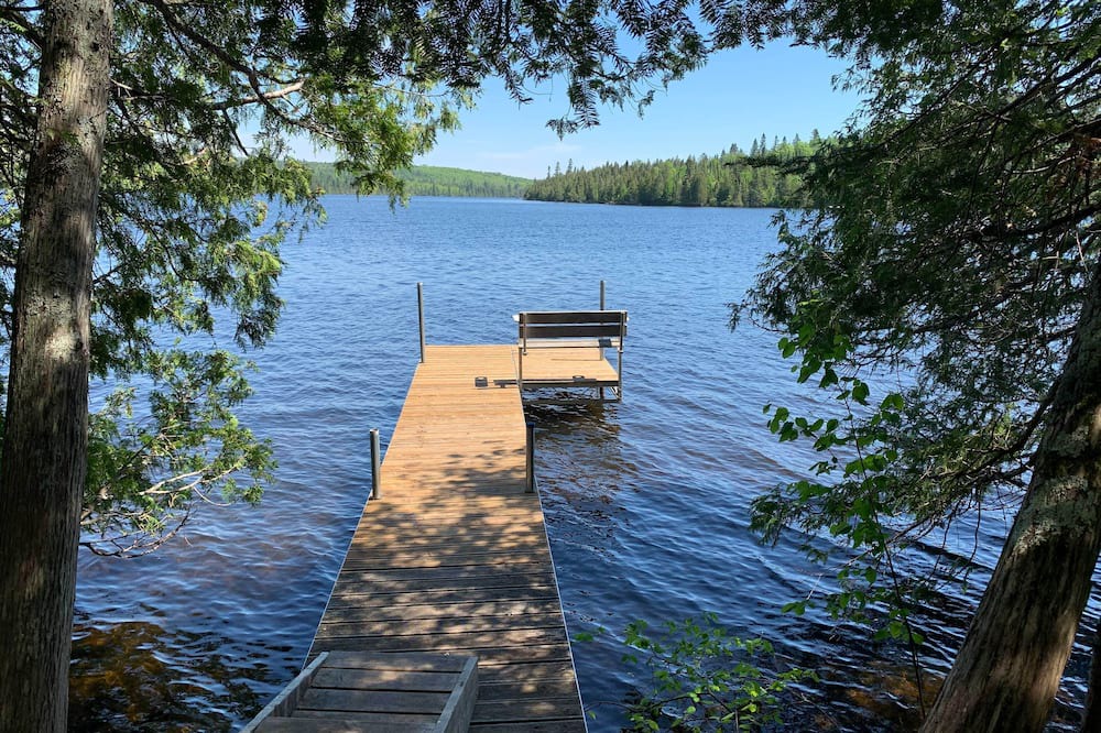Lutsen Cabin | Waterfront Escape on Caribou Lake: Dock + Fire Pit