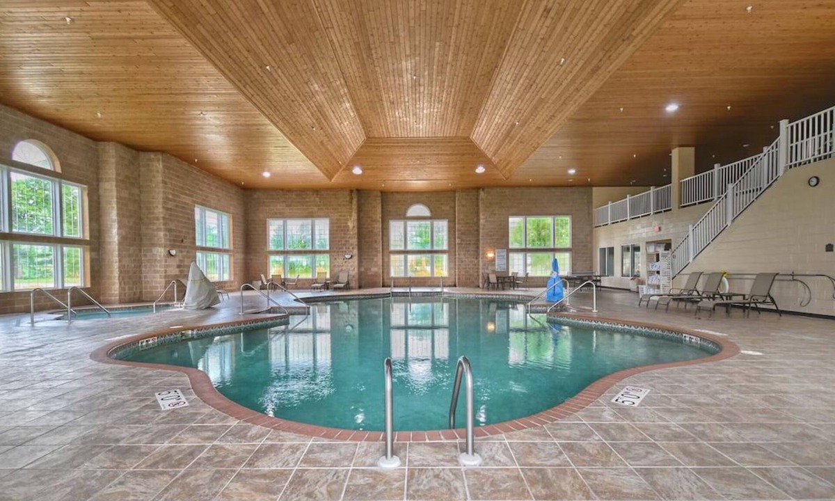 Pembine Hotel | Waterfront Escape | Scenic River Views, Pool, Gym & Onsite Dining! Pets Welcome!