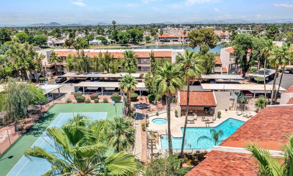 Desert Shores Condo | Waterfront, Ground Level, 2 Bedroom Condo