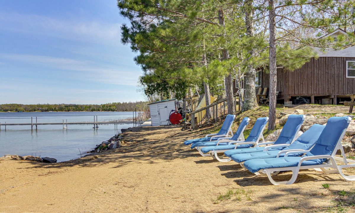 Puposky Cabin | Waterfront Hideaway on Gull Lake: Fish & Boat!