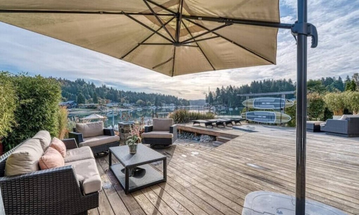 Gig Harbor House | Waterfront high end home-dock, hot tub fun