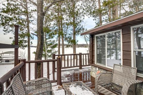 Walker House | Waterfront Leech Lake Cabin w/Boat Dock + Lift
