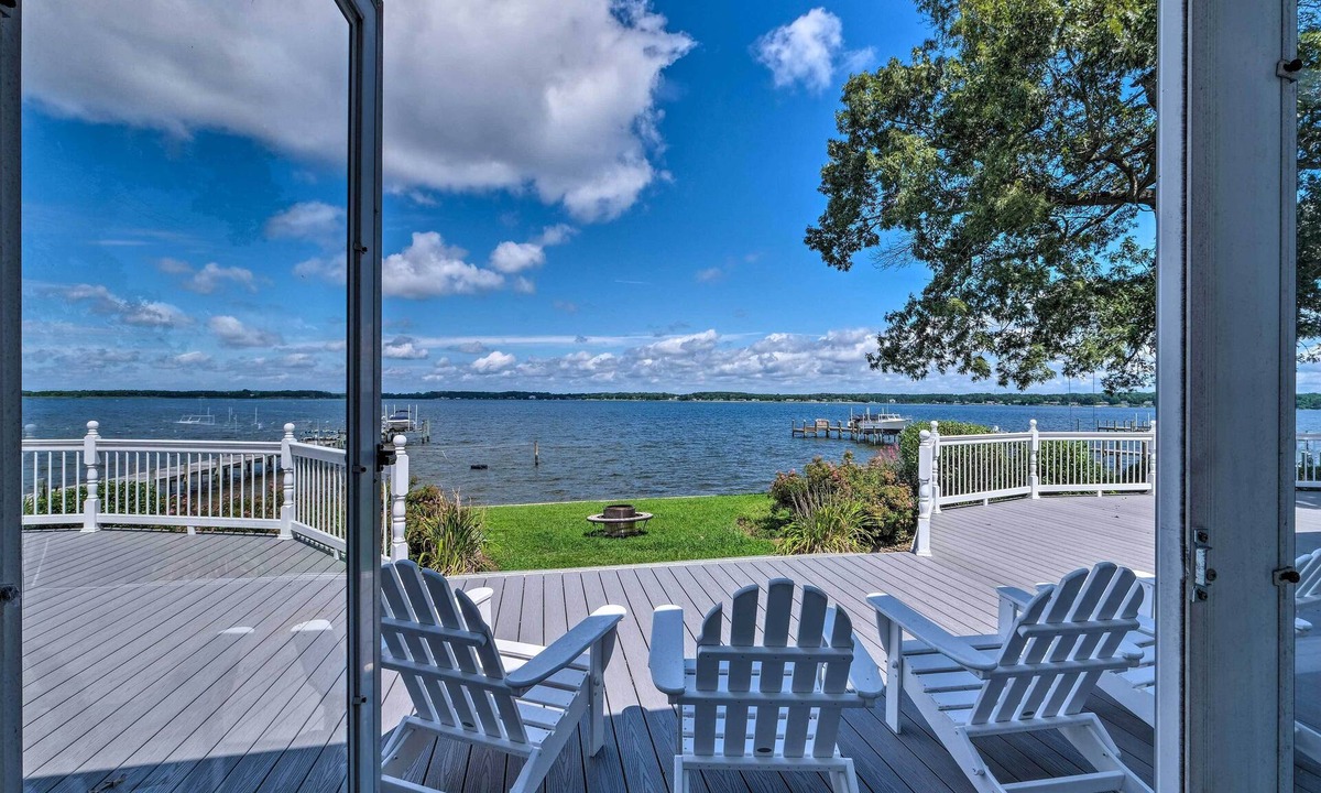 Leonardtown House | Waterfront Leonardtown Retreat w/Dock Access!