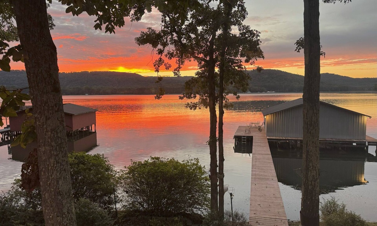Scottsboro House | Waterfront Mid Lake Home with Dock ~ Pets Welcome! ~ Same Cove as Boat Ramp!