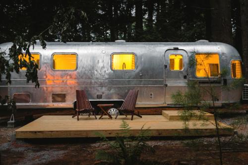 Corinth House | Waterfront, Pet Friendly Airstream near Lake George in the Adirondack, New York