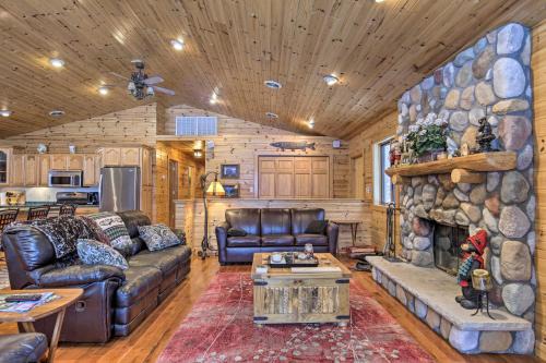 Park Falls House | Waterfront Pike Lake Retreat: Snowmobile Paradise