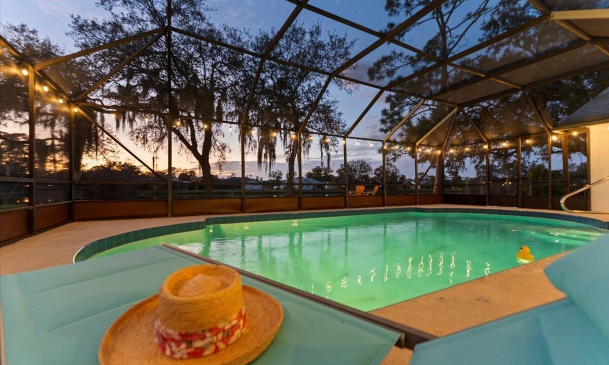 Port Orange House | Waterfront - Private Pool - Pet Friendly