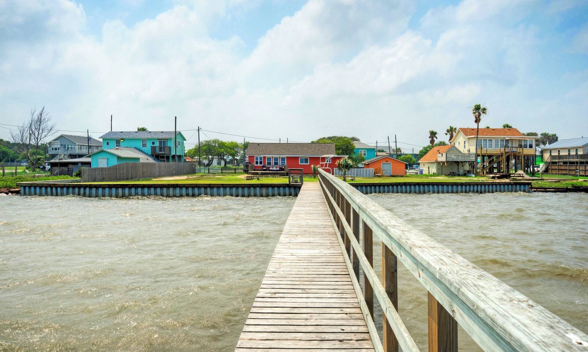 Flour Bluff House | Waterfront Retreat w/Private Boat Dock, Patio, Views | Shore Thing by AvantStay