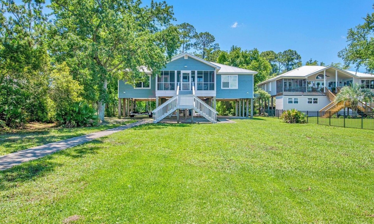 Orange Beach House | Waterfront Retreat on Wolf Bay | Private Dock | Pet Friendly