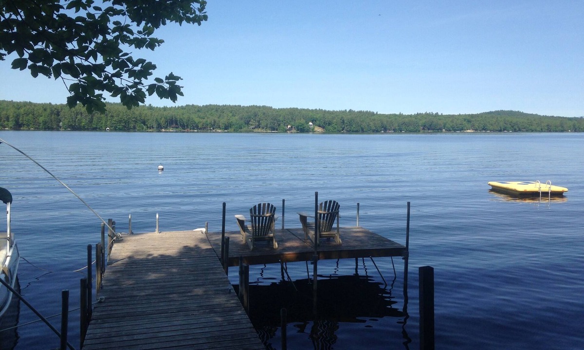 Harrison House | Waterfront, spacious home on secluded lot on Long Lake in Harrison