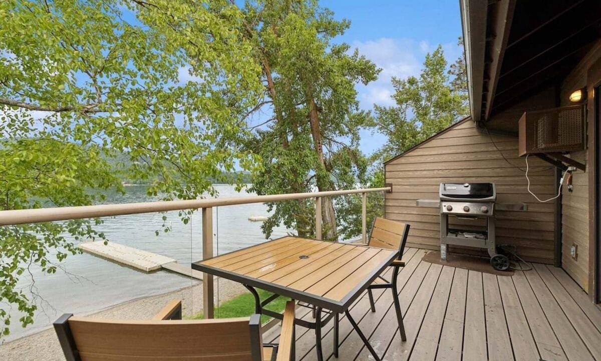 Whitefish Condo | Waterfront, Whitefish Lake Condo, 5BU!
