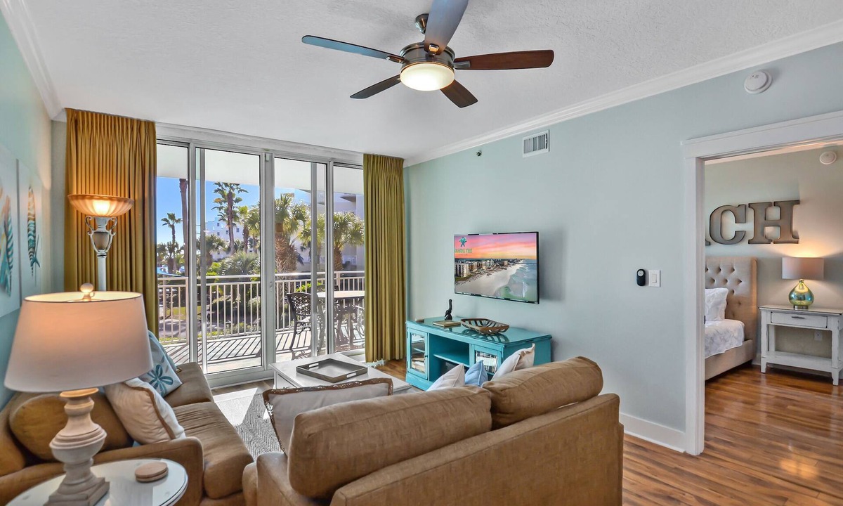 Fort Walton Beach Condo | Waterscape C303 ~ Free Beach Service ~ Great view of the Resort!