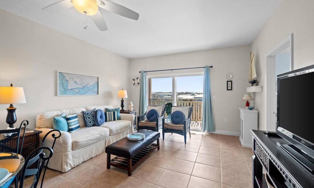 Waterside Village Condo | Waterside Village 408 - Stunning Gulf Views, Pool + Day Dock - Summer SALE!