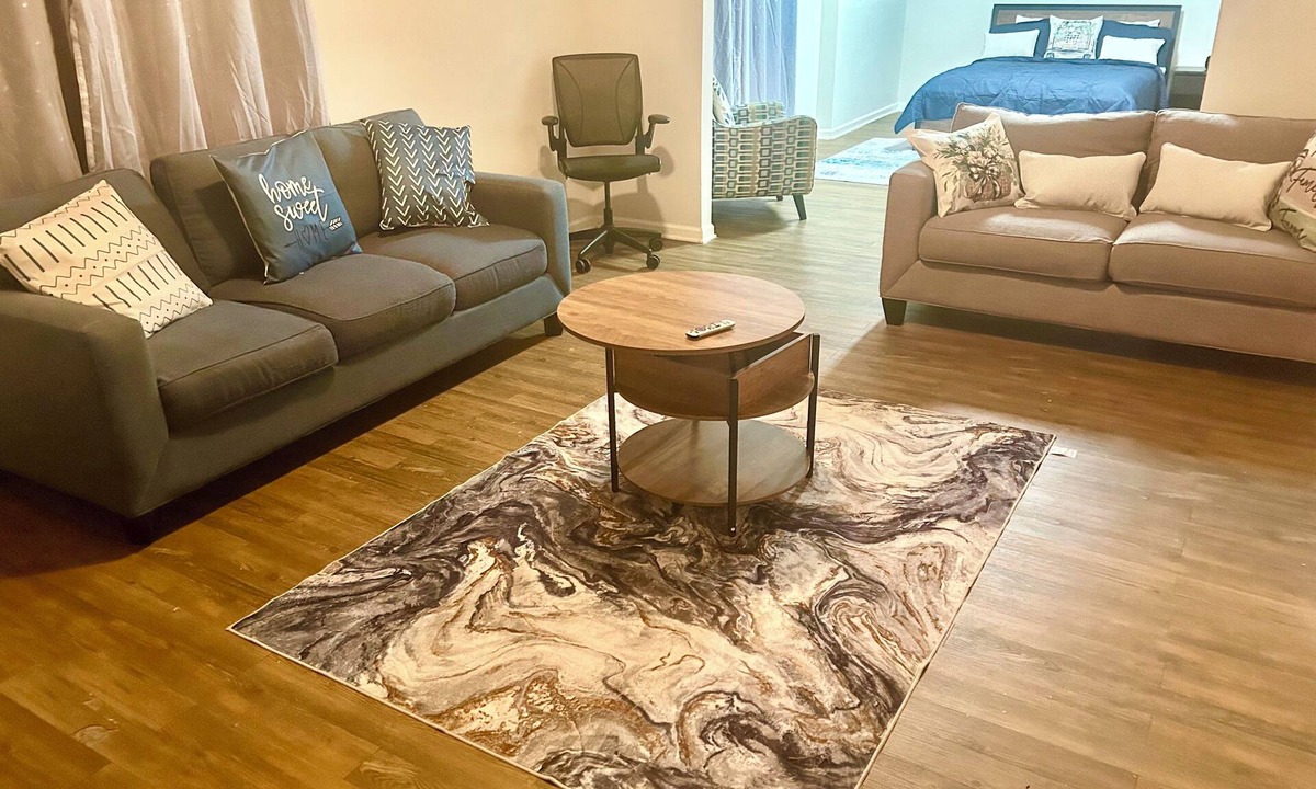 Stone Mountain House | Welcome to your cozy full-studio basement suite offers comfort and privacy