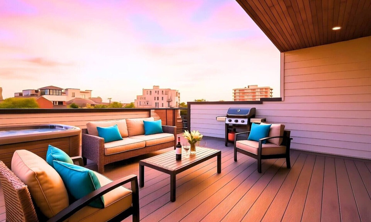 West End House | West End Luxury | Rooftop Views, Games & Hot Tub