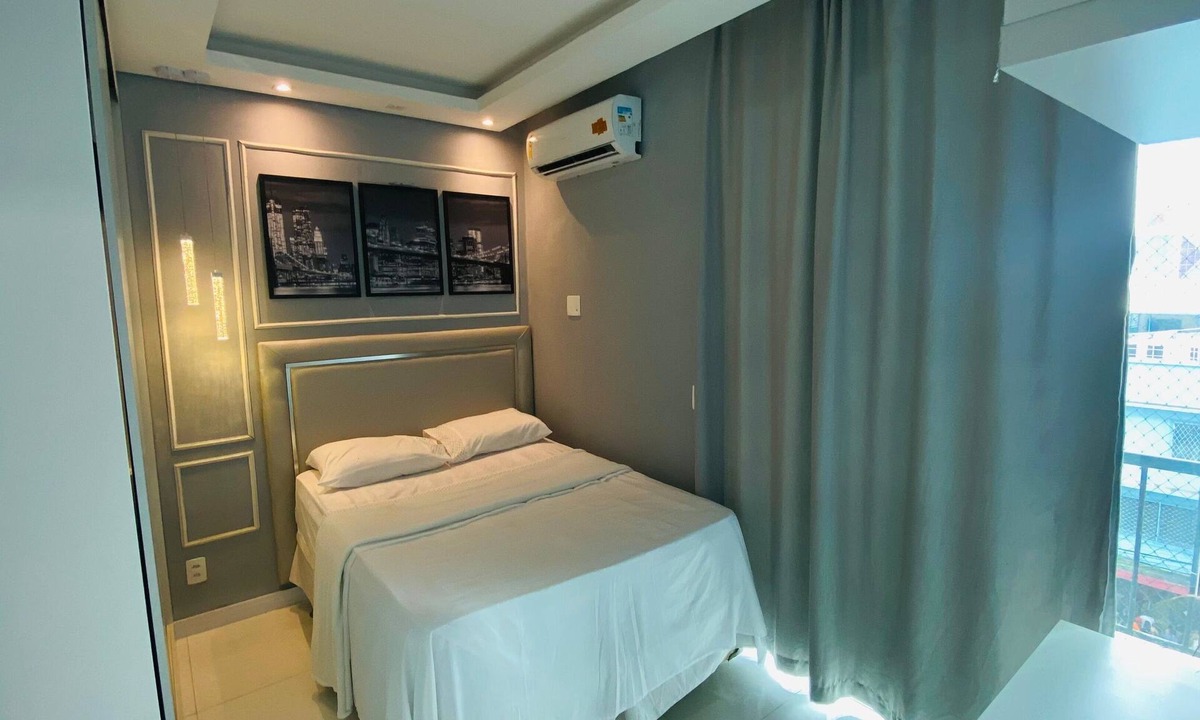 Centro Apartment | Westcambios 413 Flat in the center of Manaus with a view of the River