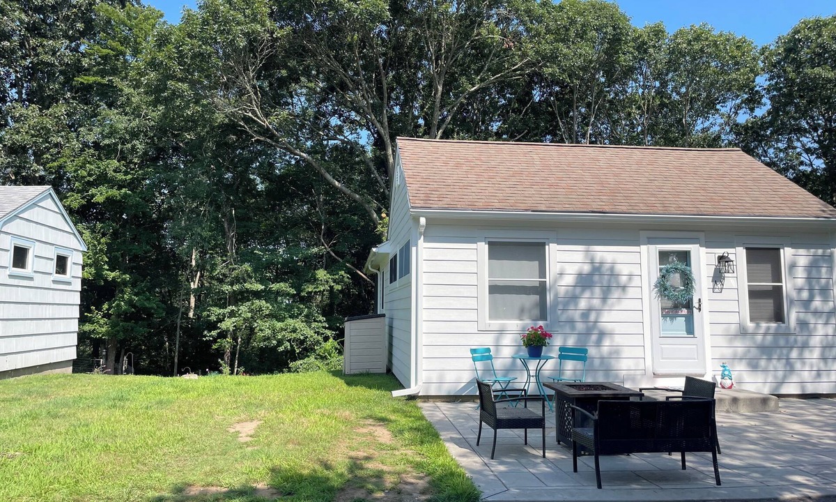 Westerly Cottage | Westerly beach cottage bliss: 2 bed, cool air, porch vibes, deck dreams.