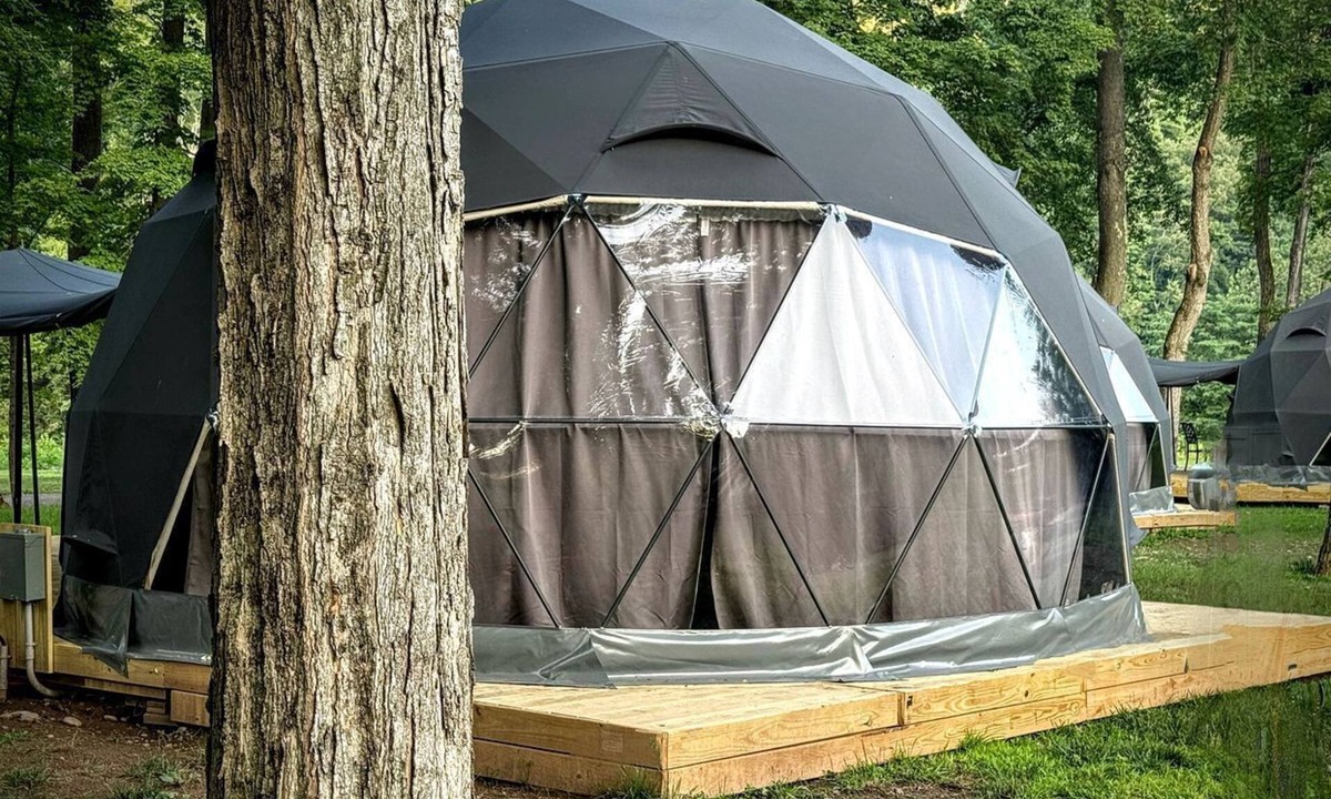 Gilboa House | Whimsical Dome Escape Amid the Majestic Mountains and Enchanting Rivers of New York