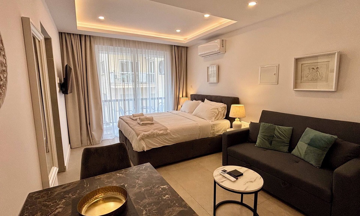 Agios Tychon Villa | White Arches Studio Suite by TrulyCyprus