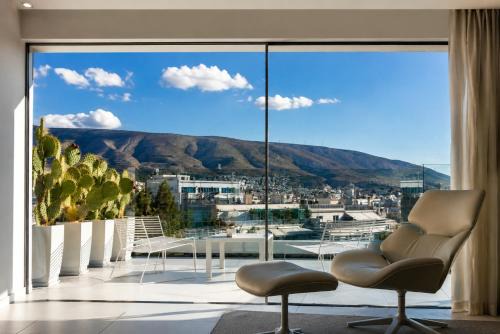 Athens City Centre Apartment | White Penthouse