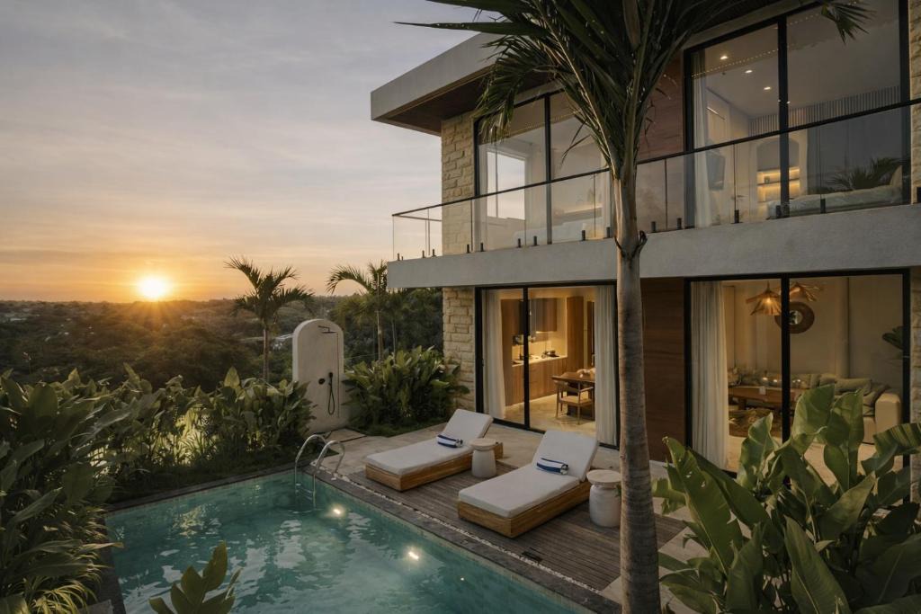 Kutuh Apartment | White Residence