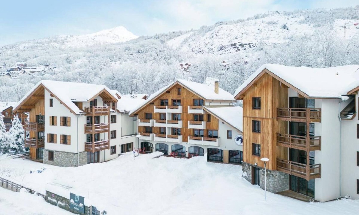 Chantemerle Hotel | Wifi, view mountain, sauna, hammam, balcony, parking, ski locker, 20m², Serre Chevalier